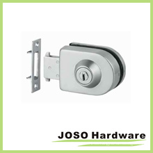 Vidrio a pared de vidrio Fitting Framless cerradura de muebles de puerta (gdl004a)